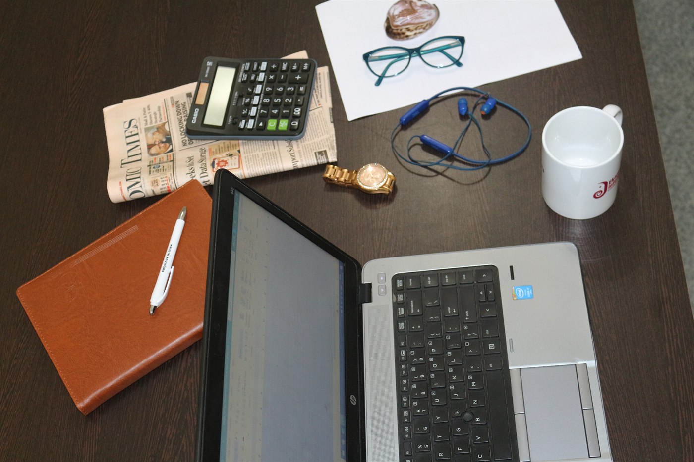 Workspace and planning desk at H G K and Co